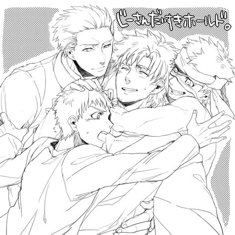 Emiya Shirou Archer Emiya Kiritsugu And Angra Mainyu Fate And