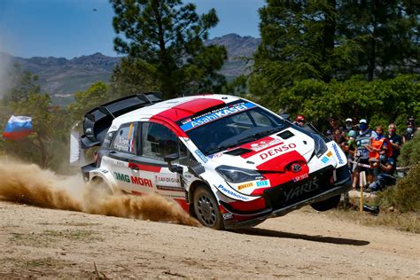 Wrc S Bastien Ogier Toyota Vainqueur Du Rallye De Sardaigne