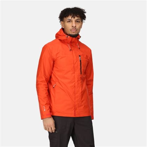 Men's Baslow Waterproof Jacket - Rusty Orange | Regatta ROW