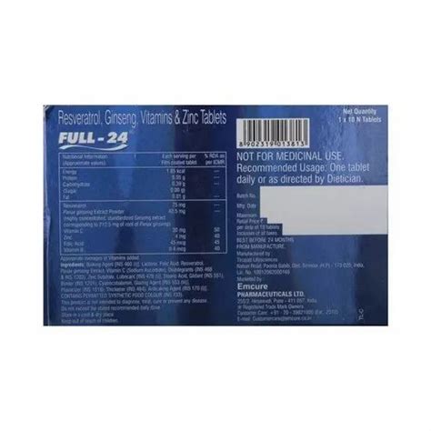 Full Nutritional Supplement Tablet Tab Strip Price From Rs