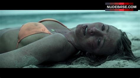 Blake Lively In Orange Bikini On Beach The Shallows NudeBase