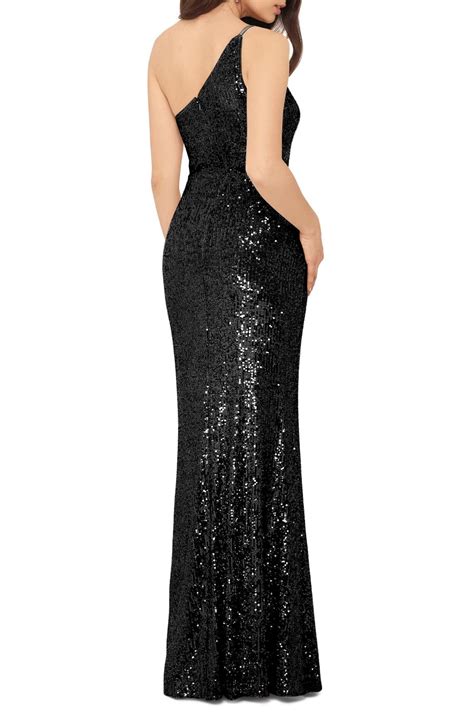 Xscape One Shoulder Sequin Evening Dress Nordstrom Nordstrom