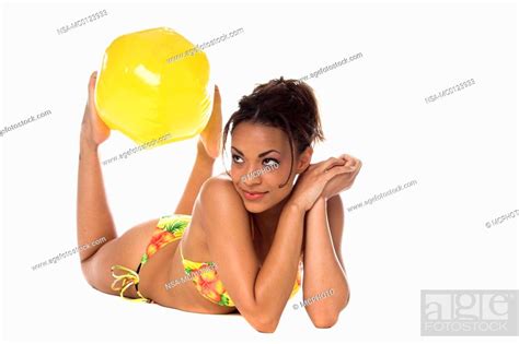 African Bikini Model Stock Photo Picture And Rights Managed Image