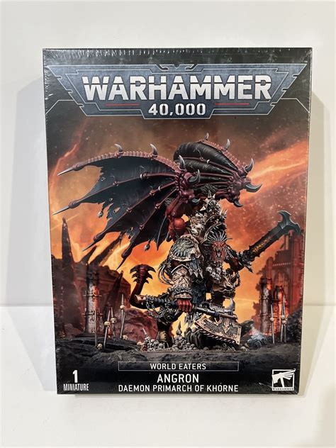 Games Workshop Warhammer 40K World Eaters Angron Chaos Daemon Primarch