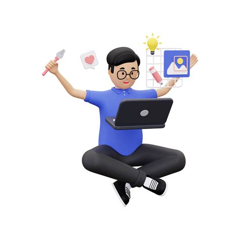 3d Graphic Designer Looking For Ideas 10872479 Png