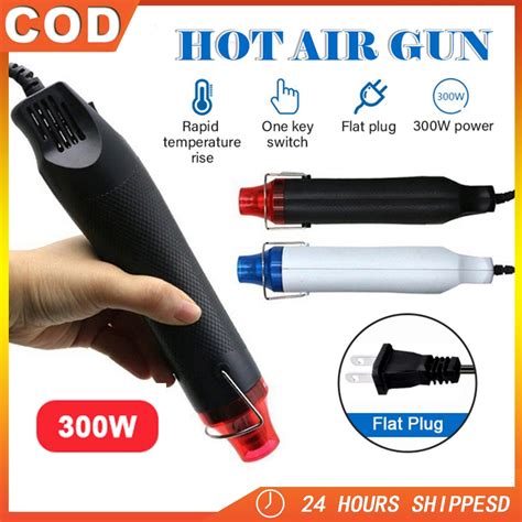 Original V W Heat Gun Portable Electric Dly Mini Heat Gun Blower Tool Hot Air Gun Shopee
