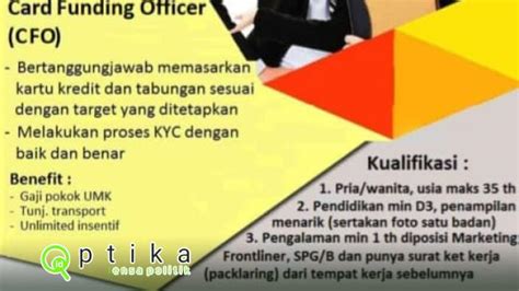 Bank Mega Buka Lagi Lowongan Kerja Lulusan D Boleh Daftar