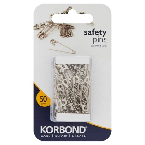 Silver Safety Pins Tesco Groceries