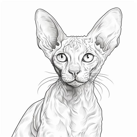 Premium Vector Cornish Rex Kitten Cat