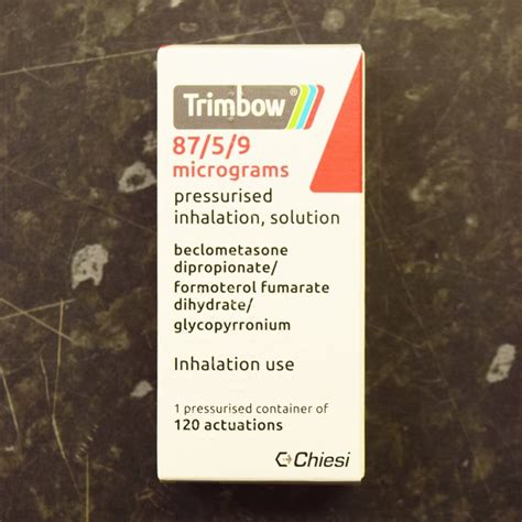 TRIMBOW Inhaler 87mcg/5mcg/9mcg 120dose - 1 - Ashtons