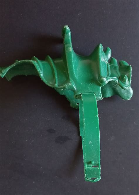 Motu 1981 Battle Cat Saddle And Strap Green The Vintage Toy Shop