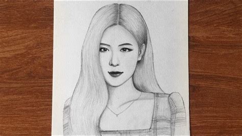 Sketch Rose Blackpink Drawing Easy Blackpink Reborn In Hot Sex Picture