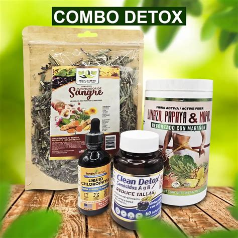 Super Combo Detox Hierbasmex 🇲🇽 Productos Naturales En Usa