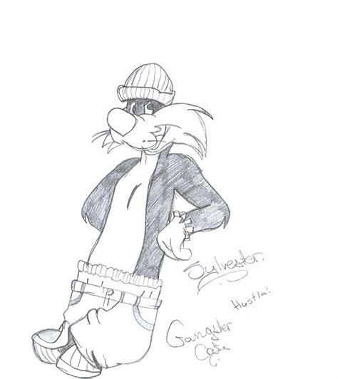 gangsta' Cat. by Obsidional on DeviantArt