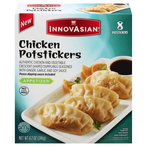 Save On InnovAsian Potstickers Chicken Appetizer 8 Ct Order Online