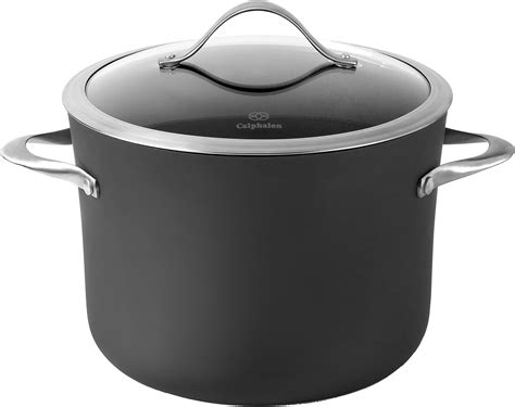 Calphalon Premier Space Saving 8 Quart Hard Anodized Aluminum Nonstick Multi Pot