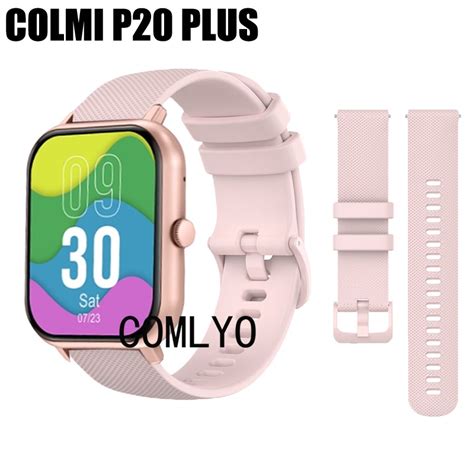 For COLMI P20 PLUS Strap Smart Watch Silicone Soft Band Women Men Belt