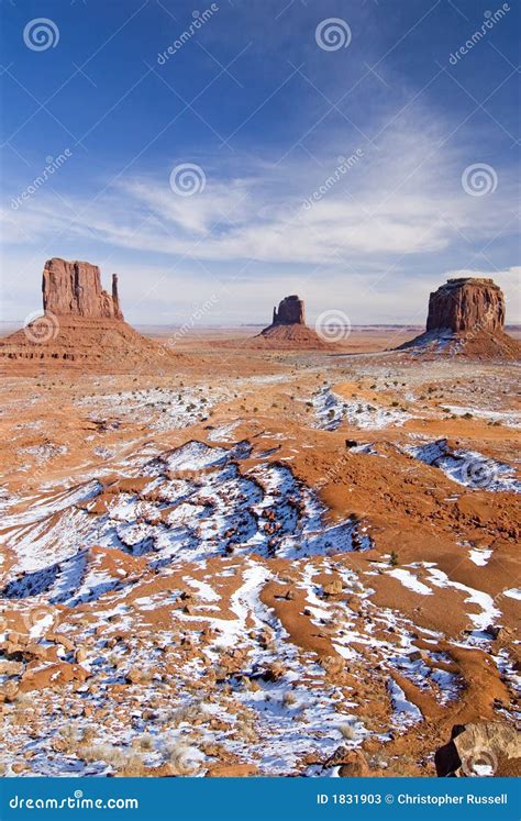 Snow in the desert stock image. Image of outdoors, sunset - 1831903