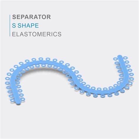 Orthodontic elastomerics separator modules – Werdenta