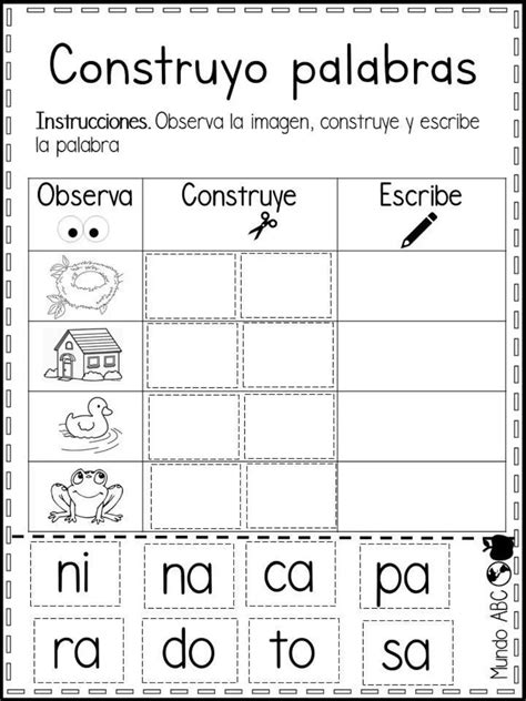 11 Tareas Para Niños De 6 Años Para Repasar La Lectoescritura Y Las