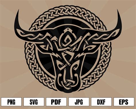 Celtic Taurus Symbol
