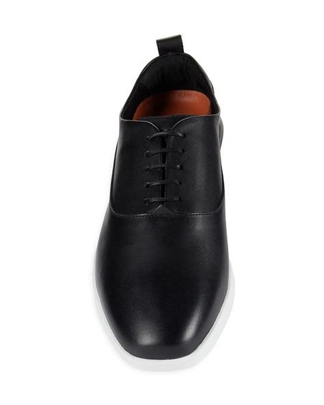 Wolf & Shepherd Leather Sneakers in Black for Men | Lyst