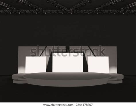 2 3d Stage Design Front View Led Musicians Images, Stock Photos, 3D ...