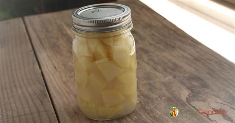 Canning potatoes for homemade convenience food.