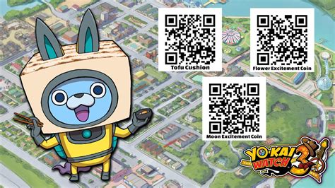 Yo Kai Watch 3 List Of Passwords Passcodes Qr Codes Perfectly