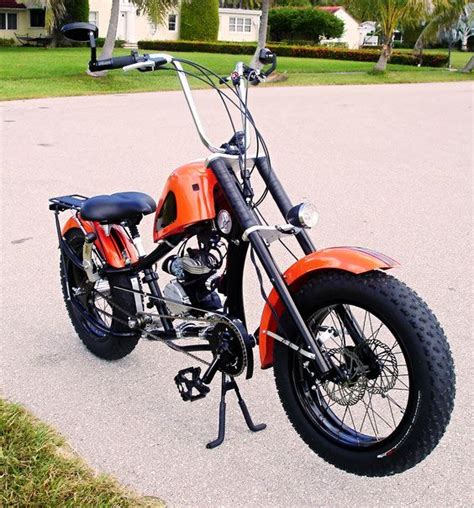 Photos Of Custom Motorized Bicycles See Occ Schwinn Stingray Choppers