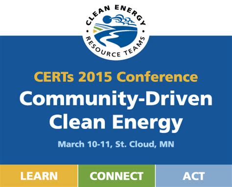 Sharing Tools Certs 2015 Conference Clean Energy Resource Teams