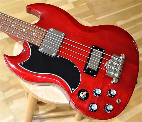 Tokai Sg Bass Sgb70 Lh Heritage Cherry Limited Edition Reverb