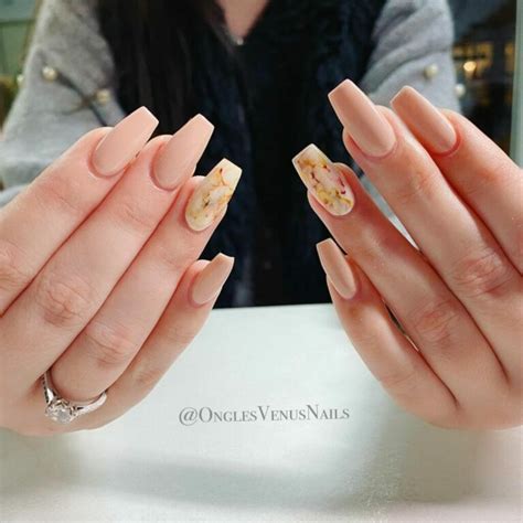 Mesmerizing Nude Marble Nails Designs To Impress Nail Designs Daily