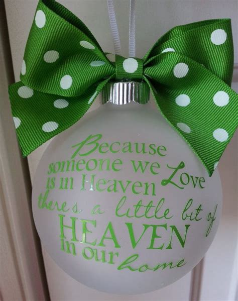 Because Someone We Love Is In Heaven Personalized Custom Christmas