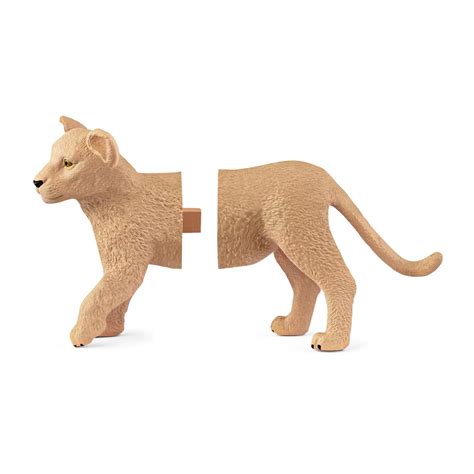 Schleich Snap Together Figurines Schleich Baby Lion Combinable Snap