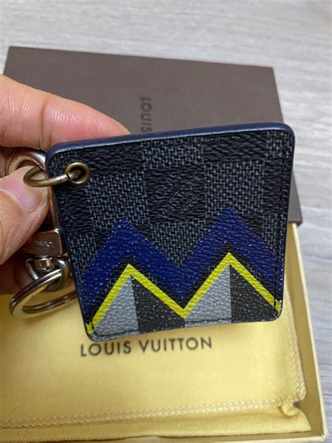 Authentic Louis Vuitton LV Charm Keyholder Luxury Accessories On