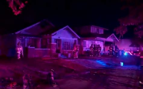 Crews Battle House Fire In Nw Oklahoma City