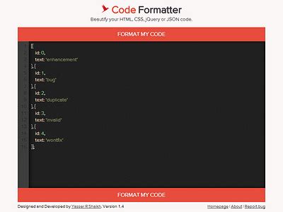 Code Formatter designs, themes, templates and downloadable graphic ...