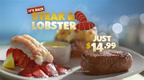 Outback Steakhouse Lobster Steak Dinner Special Steak And Lobster