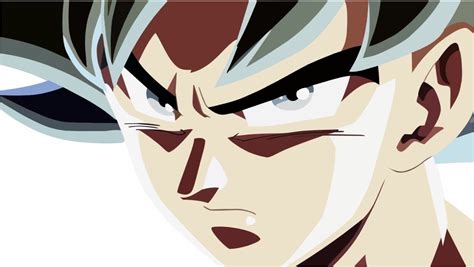 OC Vector Image Of UI Goku Using Inkscape R Dbz