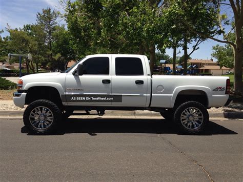 2005 Gmc Sierra 2500hd Slt Lifted 4x4 Crewcab