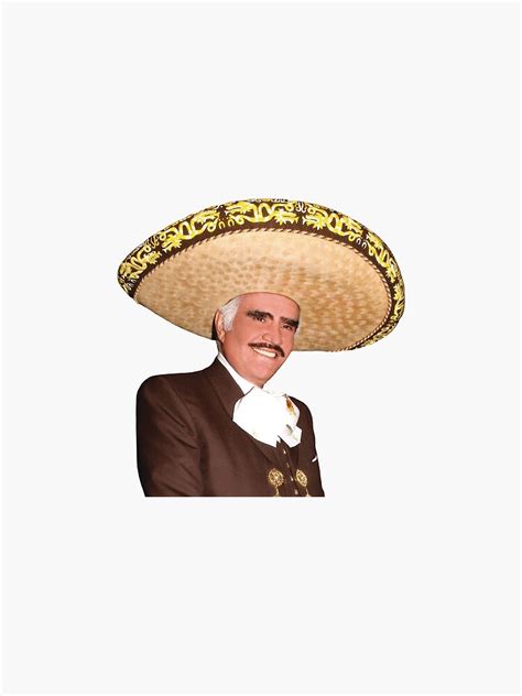 Vicente Fernandez Pero Sigo Siendo El Rey Sticker Sticker For Sale By