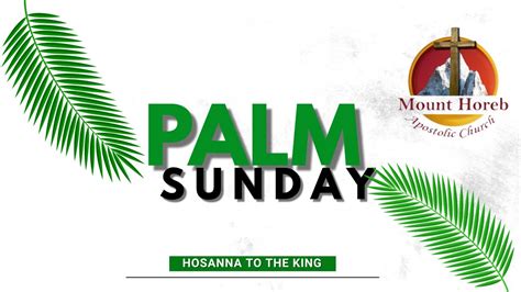 Stepping Out On God S Word [palm Sunday 2nd April 2023] Youtube