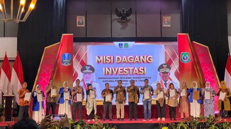 RRI Co Id Misi Dagang Jatim Malut Catat Nilai Transaksi Rp165 Miliar