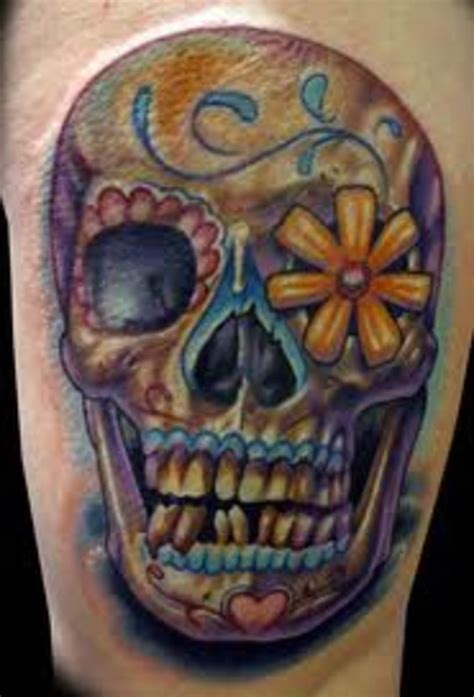 Sugar Skull Tattoos And Designs Sugar Skull Tattoo Meanings And Ideas Sugar Skull Tattoo