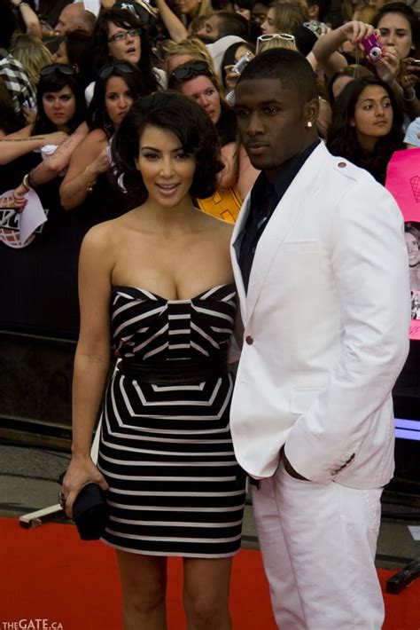 Kim Kardashian And Reggie Bush The Gate