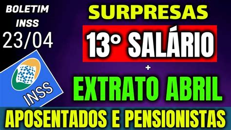 SAIU 13 SALÁRIO INSS GRANA EXTRA LIBERADA EXTRATO DE PAGAMENTO