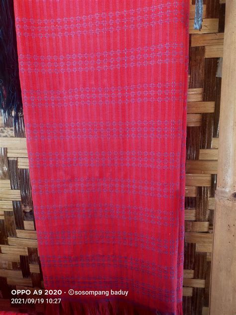 Kain Tenun Suku Adat Baduy Motif Suat Songket Ukuran X Lazada