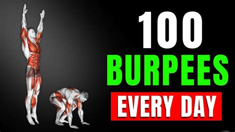 What Happens To Your Body When You Do Burpees Every Day Youtube