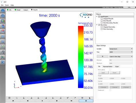 Drilling Heat Generation And Transport Thermal Analysis Simulation